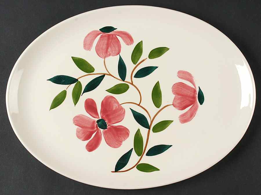 STT42 13" Oval Serving Platter by Stetson-1
