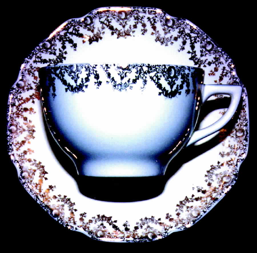 STT53 Flat Cup & Saucer Set by Stetson-1