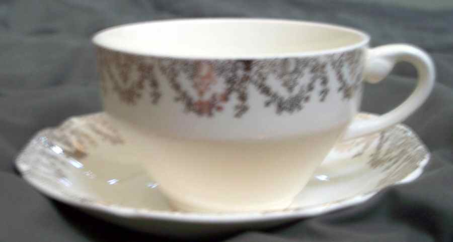 STT53 Flat Cup & Saucer Set by Stetson-1