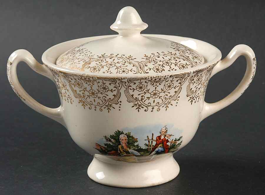 STT6 Sugar Bowl & Lid by Stetson-1