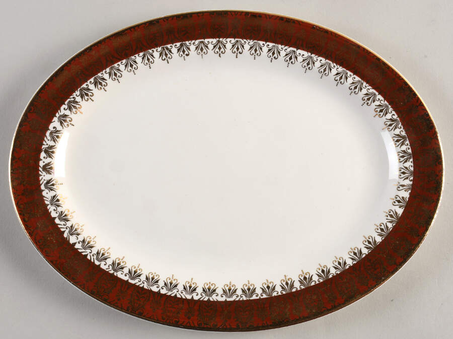 STT62 11" Oval Serving Platter by Stetson-1