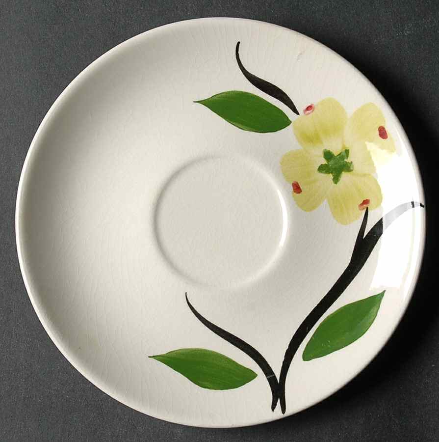 Dixie Dogwood Saucer by Stetson-1