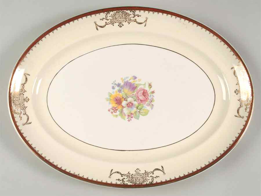 STT105 15" Oval Serving Platter by Stetson-1