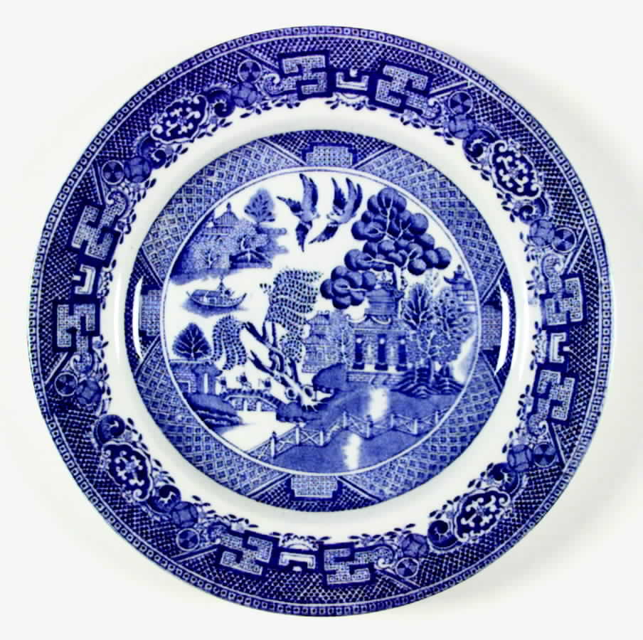 Willow Blue (Smooth) Dinner Plate by John Steventon & Son-1