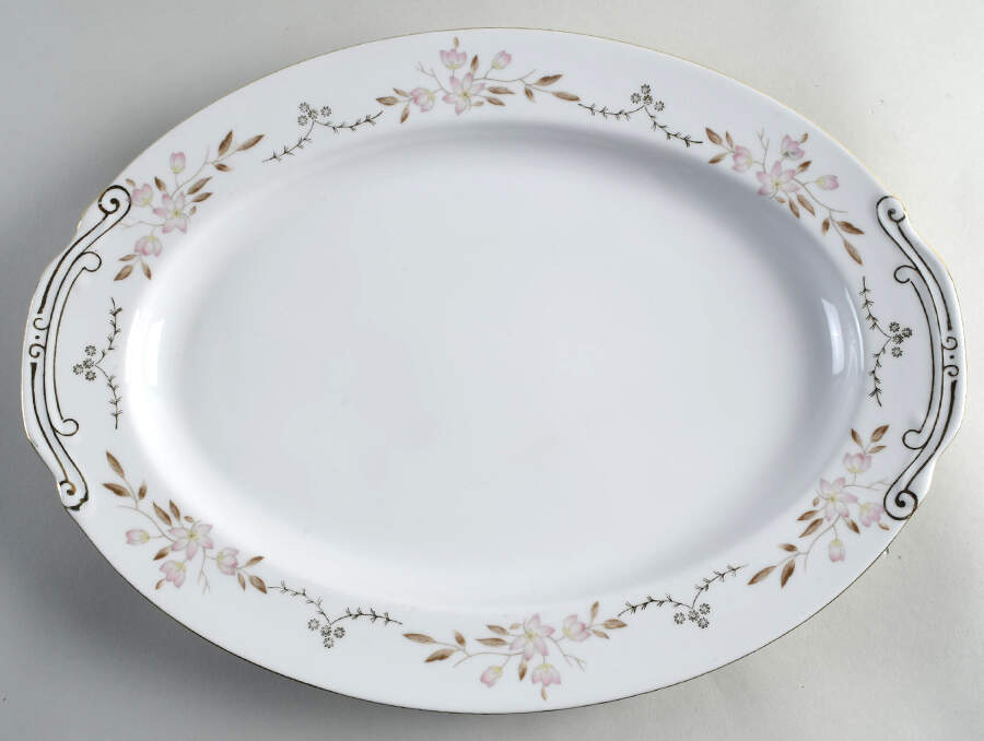 Joan 16" Oval Serving Platter by Summit-1