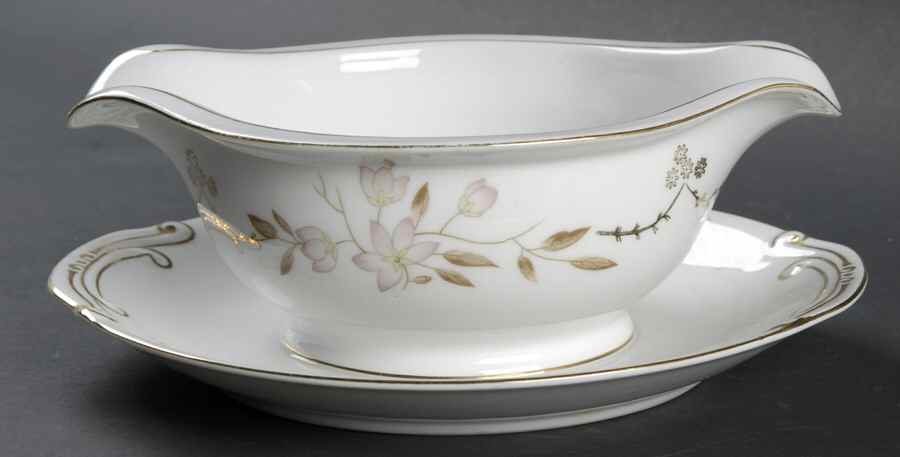 Joan Gravy Boat with Attached Underplate by Summit-1
