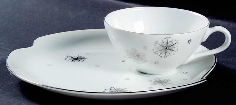 Stardust Snack Plate & Cup Set by Summit-1