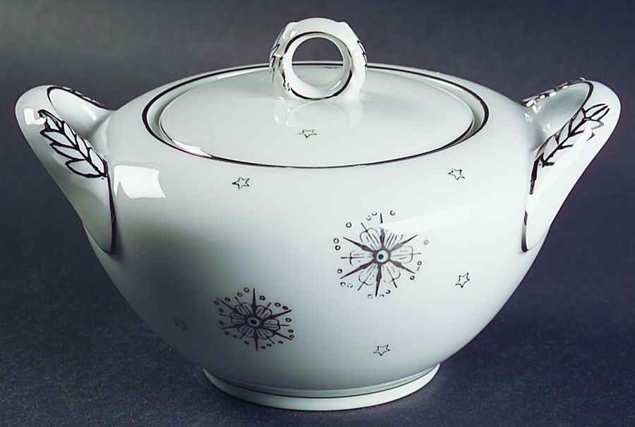 Stardust Sugar Bowl & Lid by Summit-1
