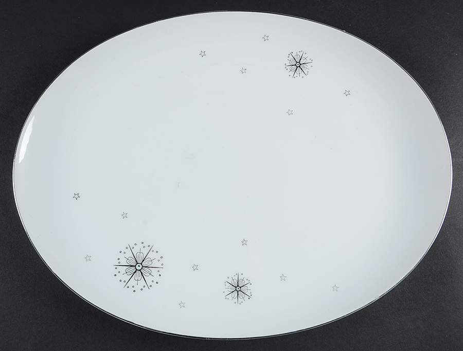 Stardust 14" Oval Serving Platter by Summit-1