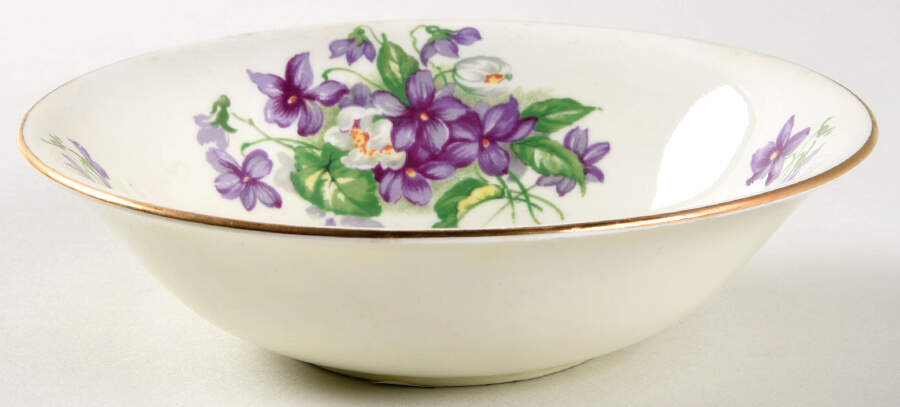 Devon Violets Coupe Cereal Bowl by Sutherland-1