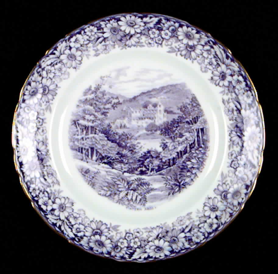 Historical Britain Mulberry Salad Plate by Sutherland-1