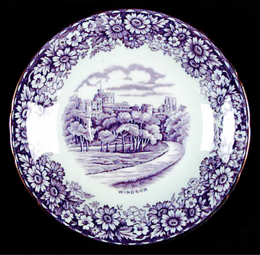 Historical Britain Mulberry Saucer by Sutherland-1