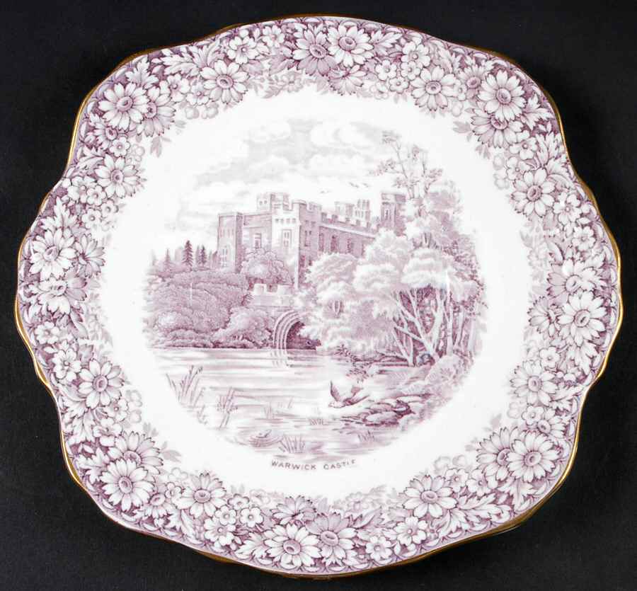 Historical Britain Mulberry Underplate for Sauce Boat by Sutherland-1