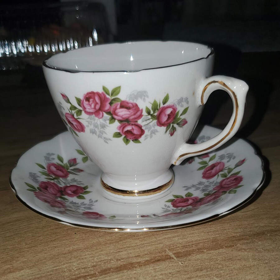 SUT11 Footed Cup & Saucer Set by Sutherland-1