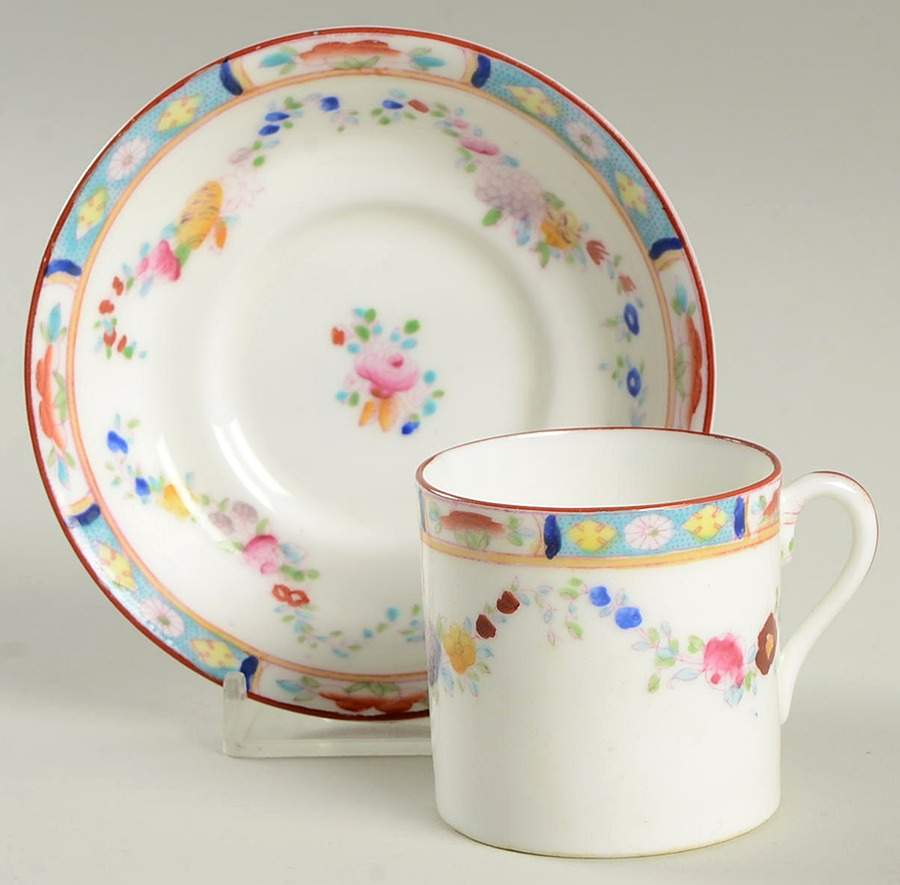 663 Flat Demitasse Cup & Saucer Set by Sutherland-1