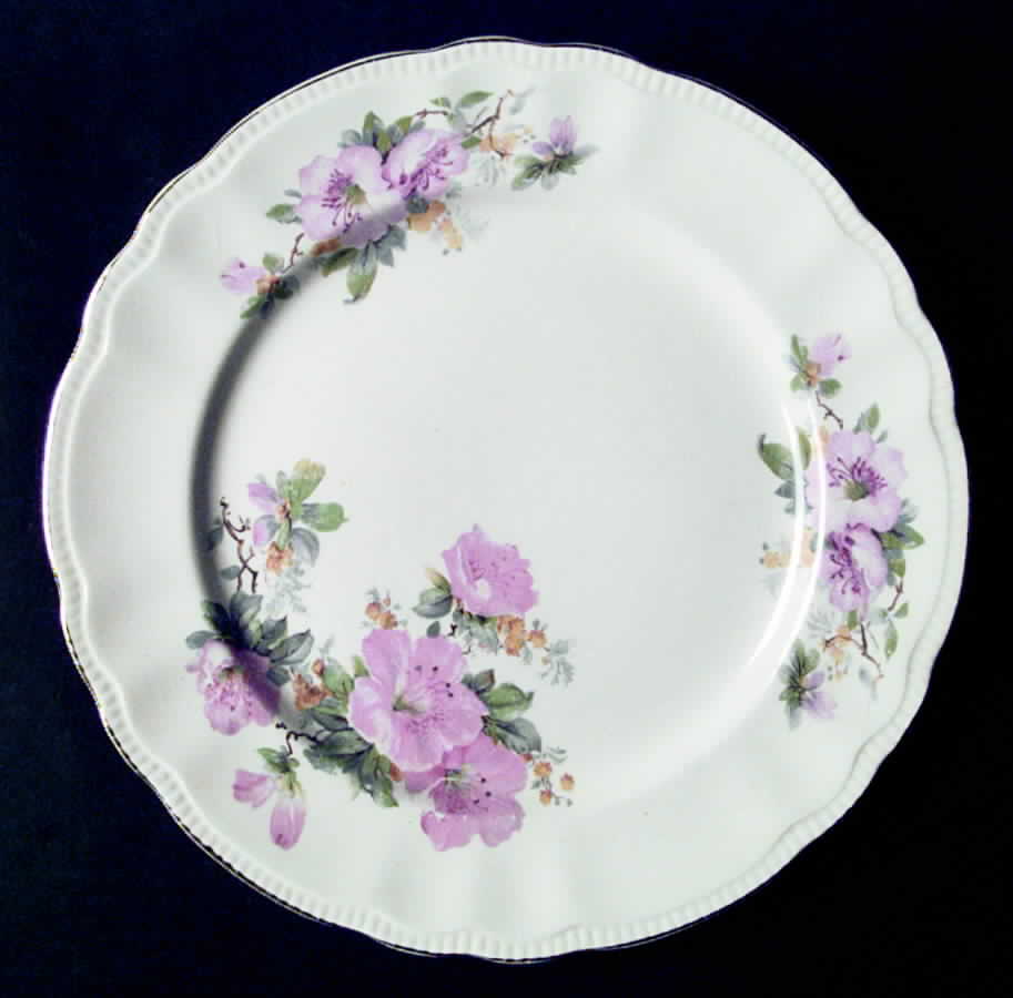 Apple Blossom Dinner Plate by Sovereign Potters-1