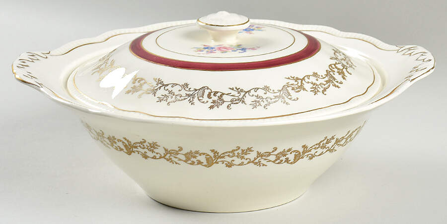 Montcalm Round Covered Vegetable by Sovereign Potters-1