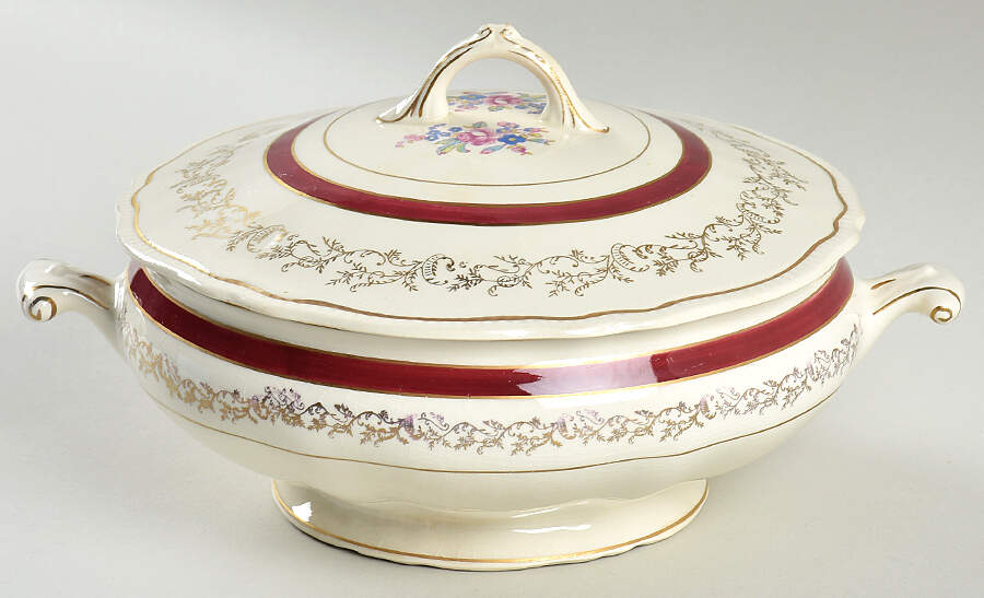 Montcalm Round Covered Vegetable by Sovereign Potters-1