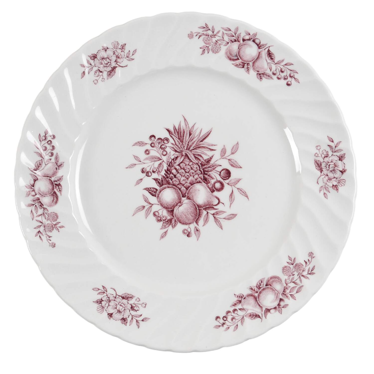 Desire (Plum) Salad Plate by Swinnertons-1