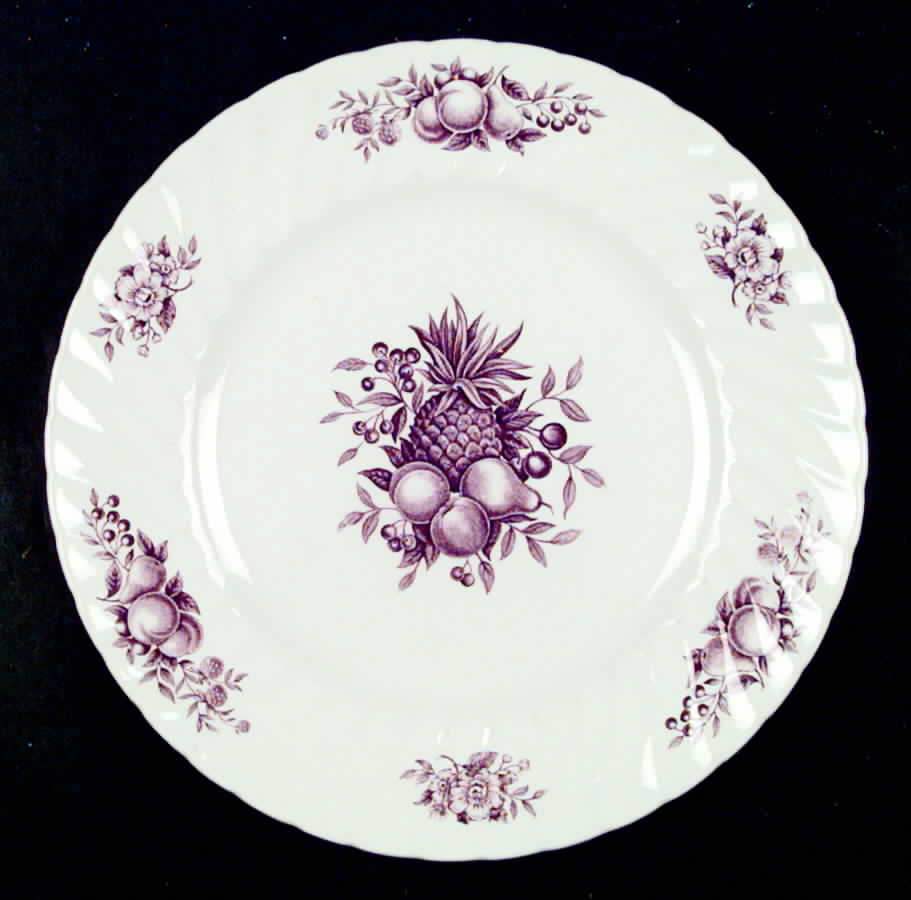 Desire (Plum) Dinner Plate by Swinnertons-1