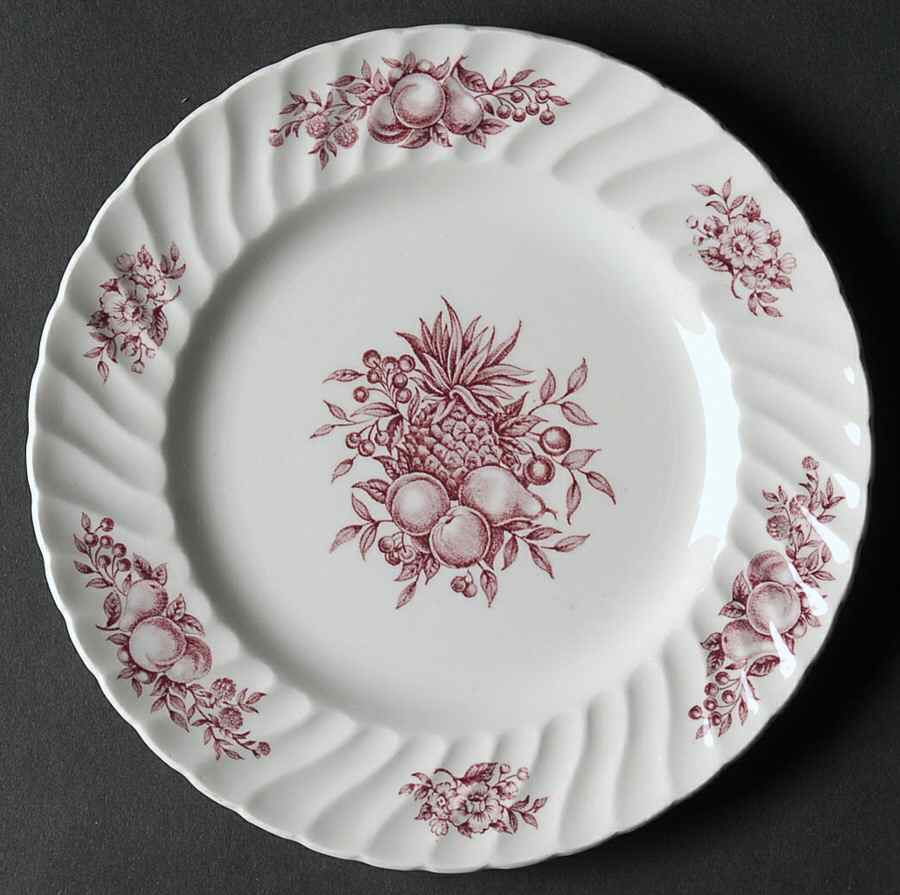 Desire (Plum) Bread & Butter Plate by Swinnertons-1