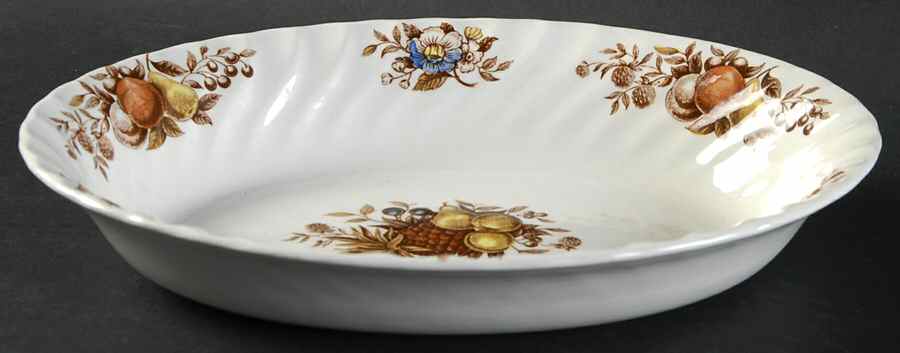 Desire (Multi) 9" Oval Vegetable Bowl by Swinnertons-1