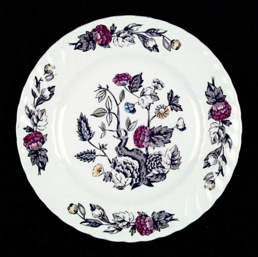 Indian Tree Multicolor Bread & Butter Plate by Swinnertons-1