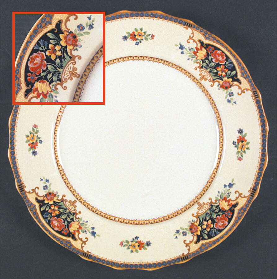 Kew Gardens Dinner Plate by Swinnertons-1