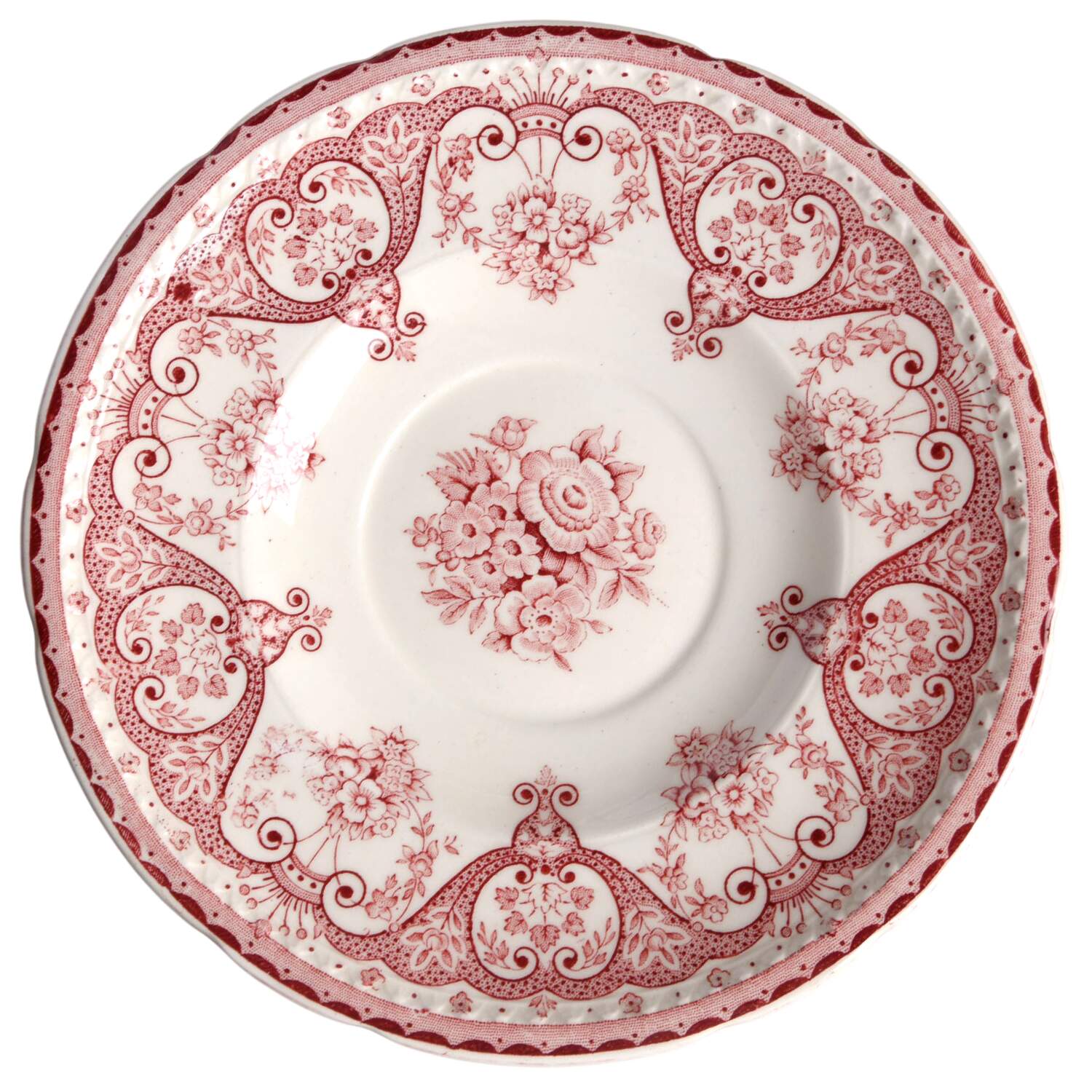 Kent Pink Saucer by Swinnertons-1