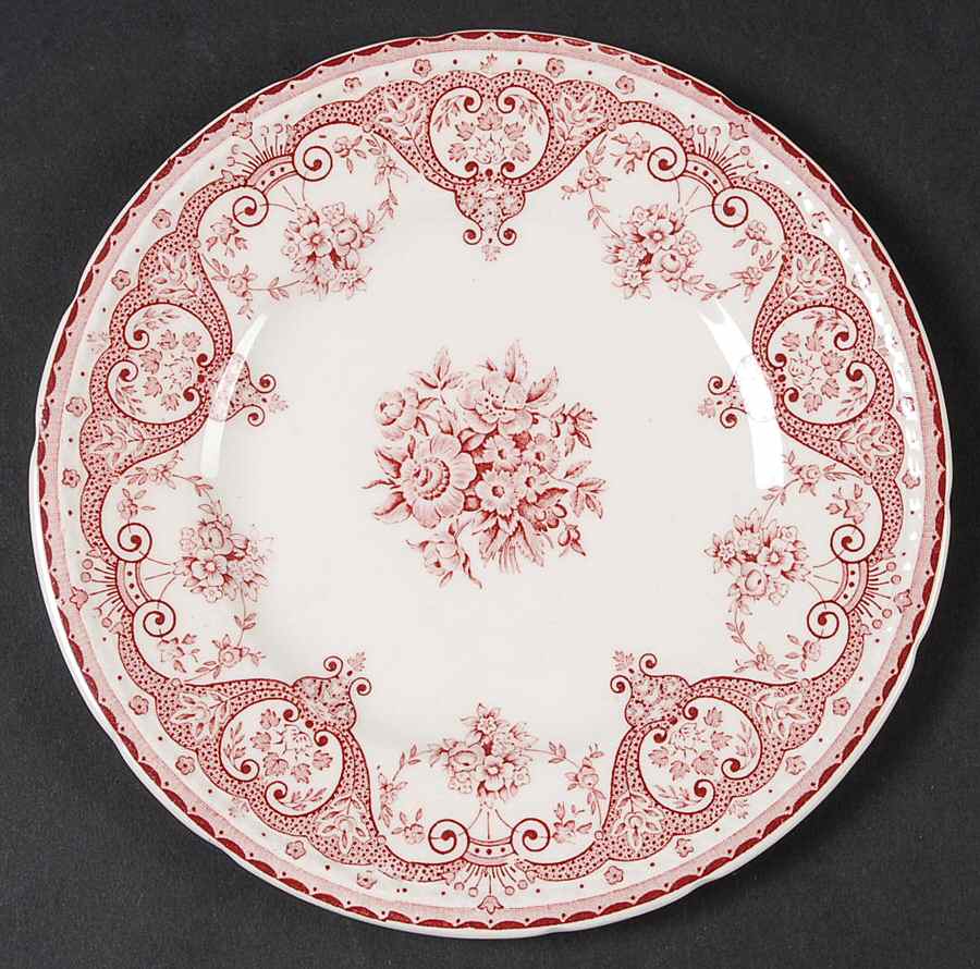 Kent Pink Bread & Butter Plate by Swinnertons-1
