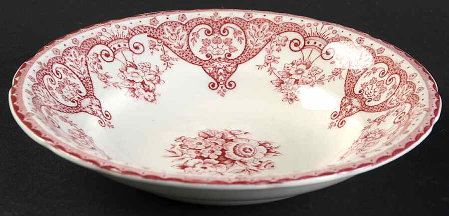 Kent Pink Fruit/Dessert (Sauce) Bowl by Swinnertons-1