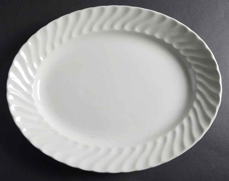 SWI3 14" Oval Serving Platter by Swinnertons-1