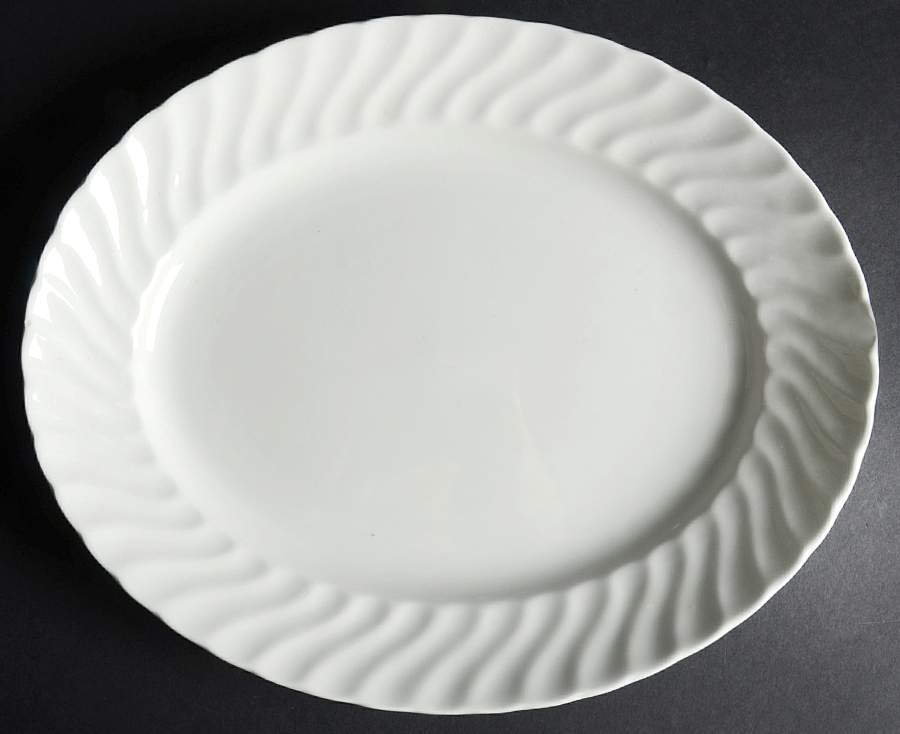 SWI3 11" Oval Serving Platter by Swinnertons-1