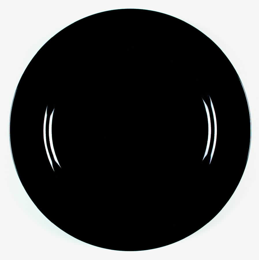 Basic Black Salad Plate by Swid Powell-1