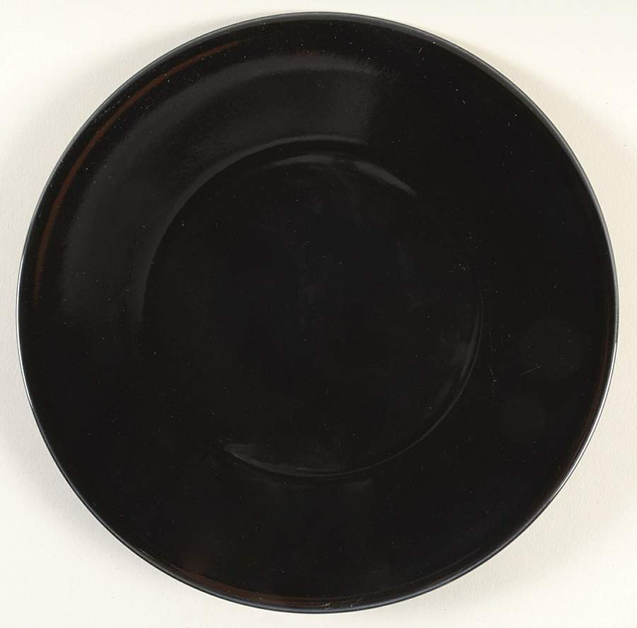 Black Dinner Plate by Swid Powell-1