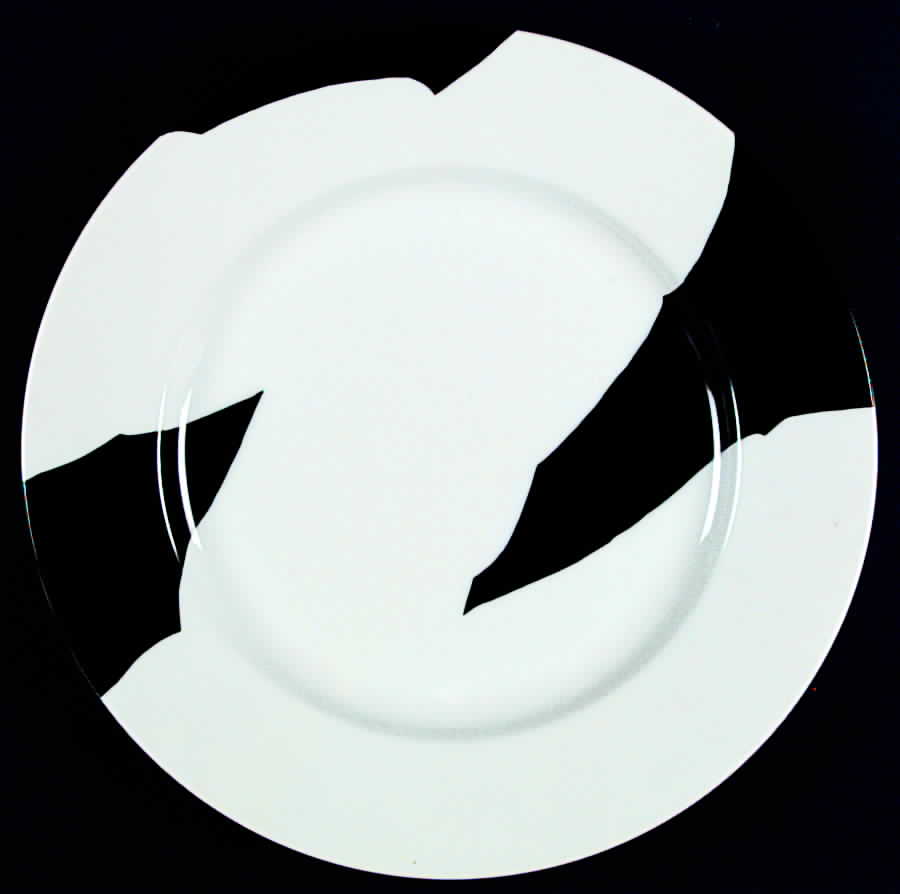 Broken 12" Chop Plate (Round Platter) by Swid Powell-1