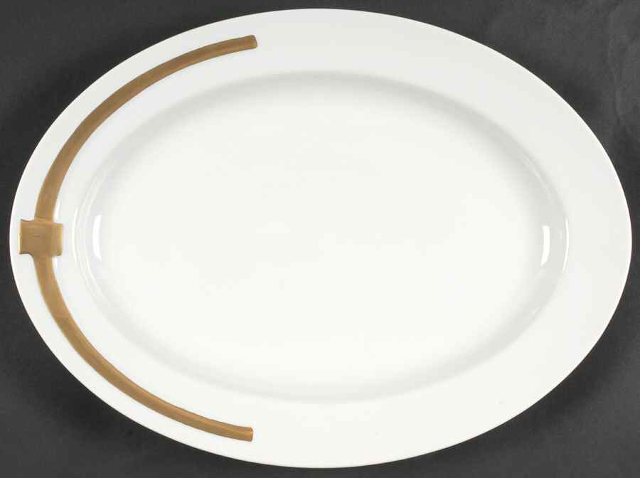 Camelot 14" Oval Serving Platter by Swid Powell-1