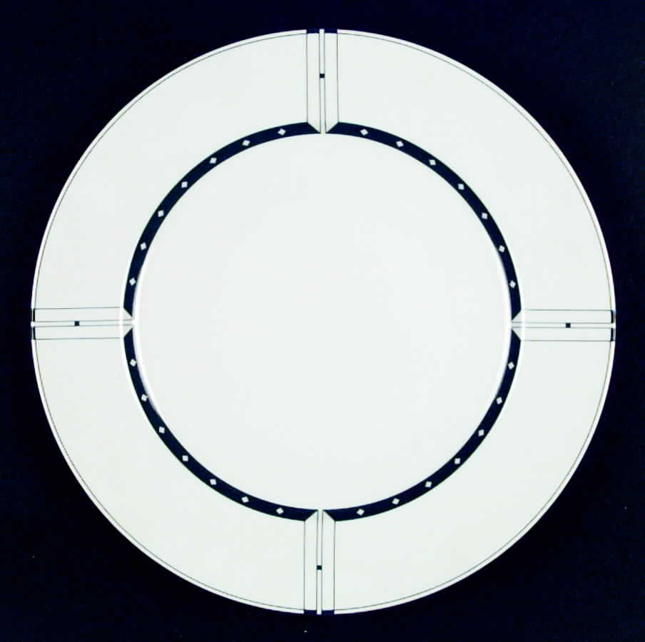 Chicago Dinner Plate by Swid Powell-1
