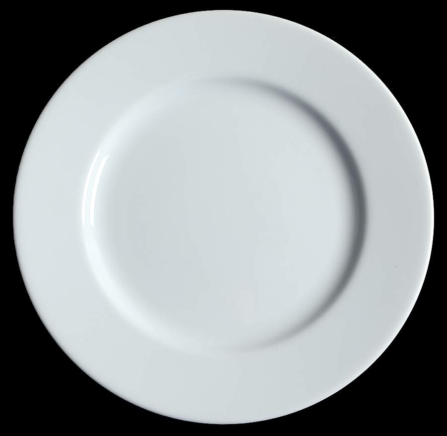 Commercial White Salad Plate by Swid Powell-1