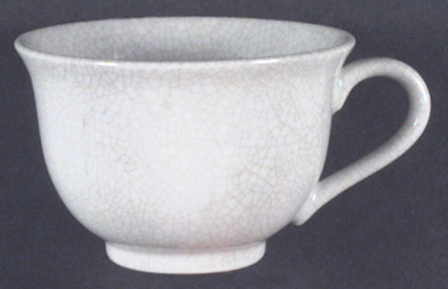 Crackle Smoke Footed Cup by Swid Powell-1
