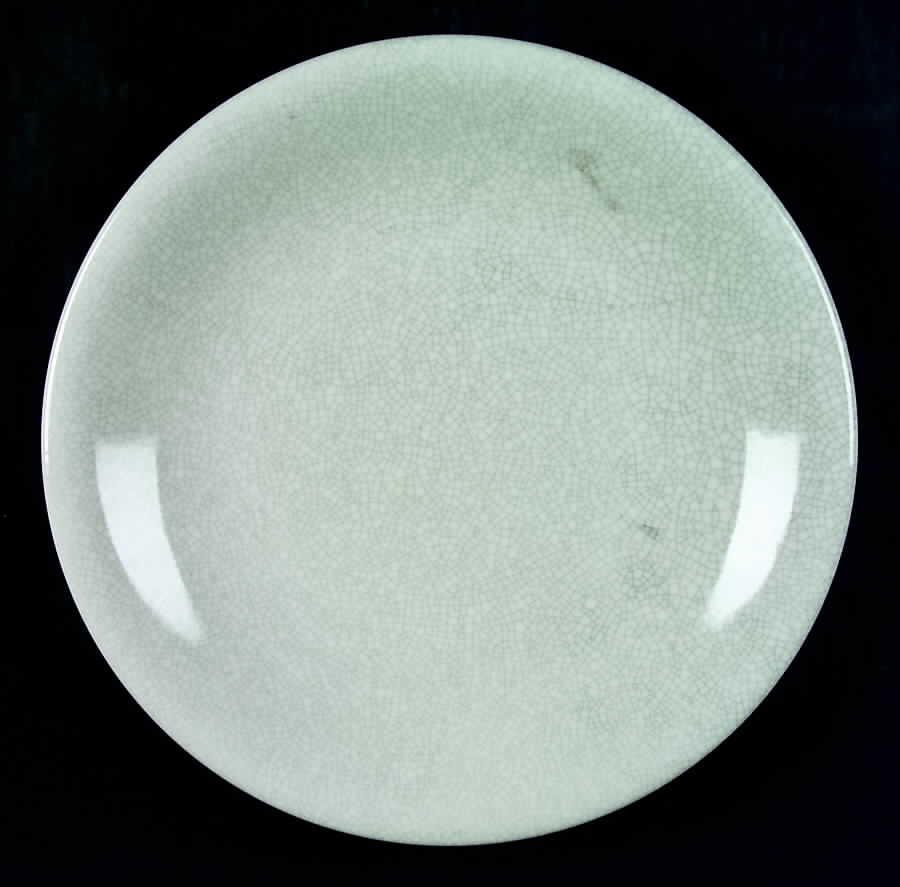Crackle Smoke Dinner Plate by Swid Powell-1