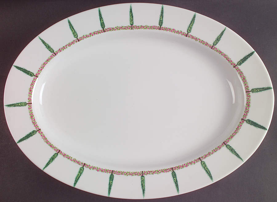 Cypress 16" Oval Serving Platter by Swid Powell-1