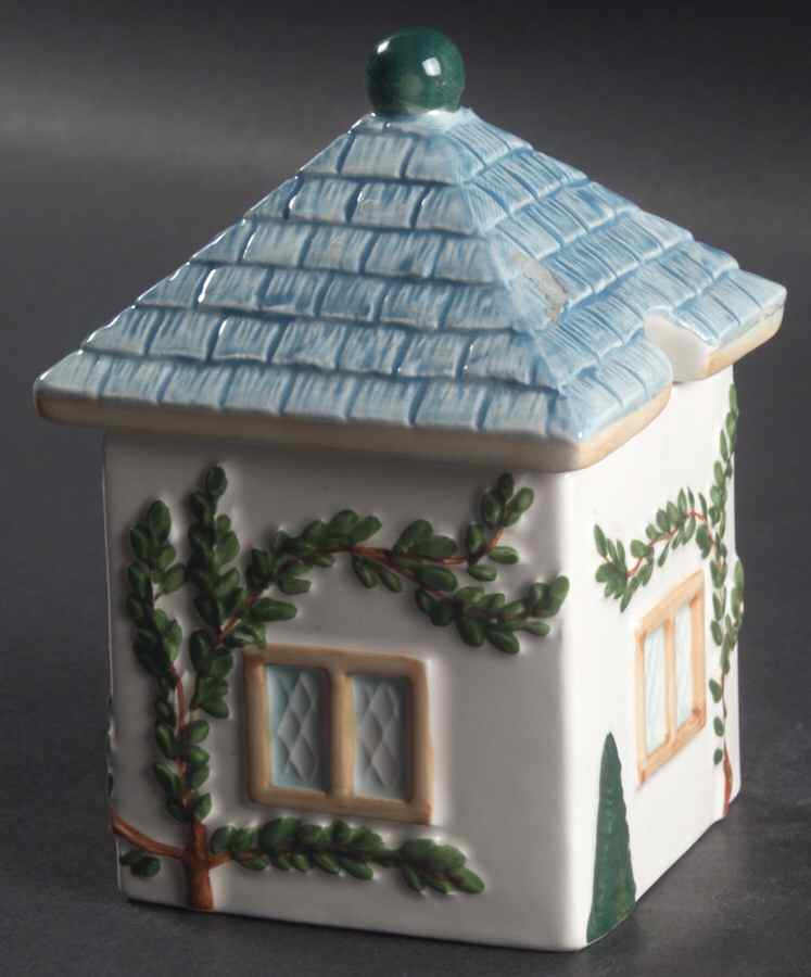 Cypress Figural Sugar Bowl & Lid by Swid Powell-1