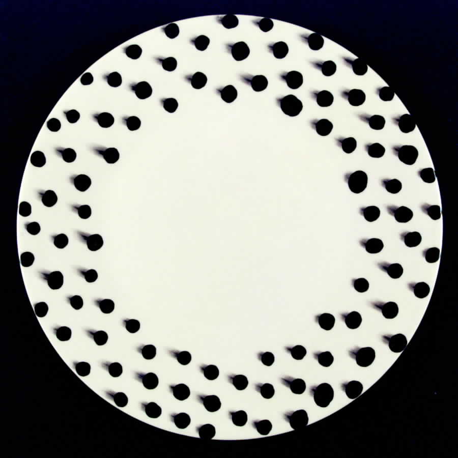 Dots Dinner Plate by Swid Powell-1