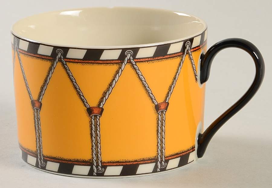 Drum Papaya Flat Cup by Swid Powell-1