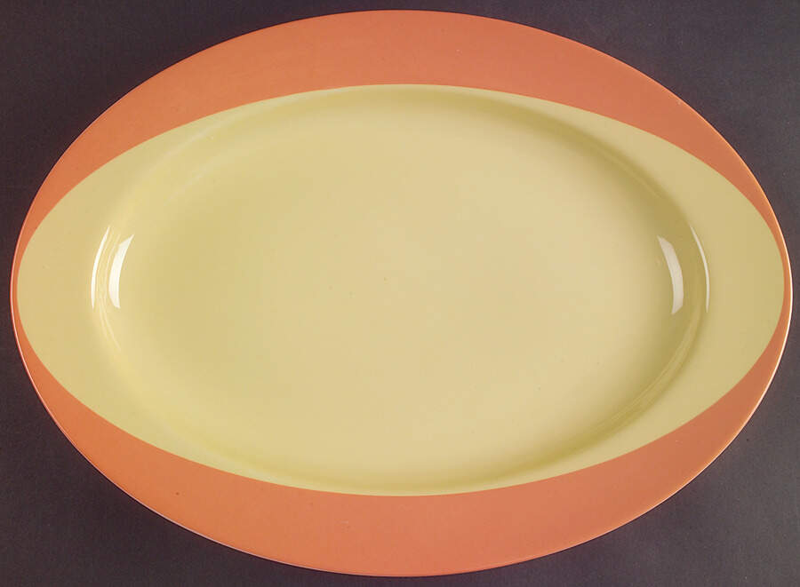 Flip Flop 14" Oval Serving Platter by Swid Powell-1