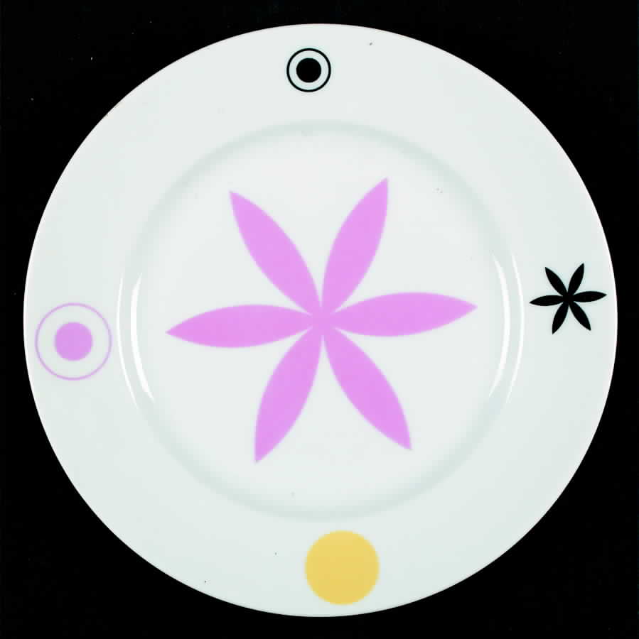 Madras Salad Plate by Swid Powell-1