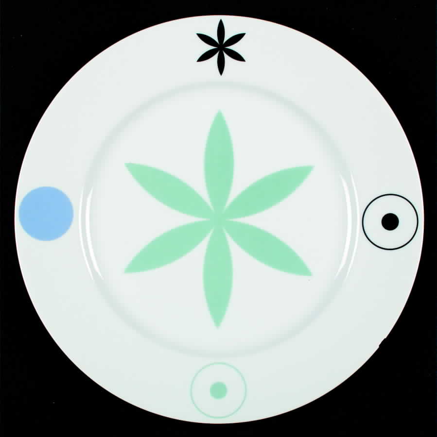 Madras Dinner Plate by Swid Powell-1