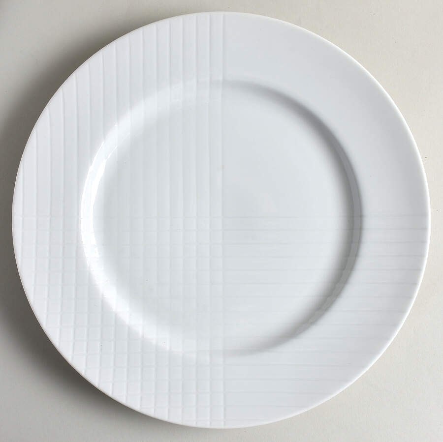 Meier Grid 12" Buffet Service Plate by Swid Powell-1