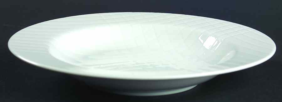 Meier Grid Rim Soup Bowl by Swid Powell-1